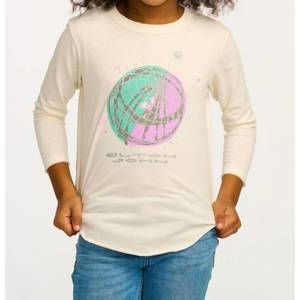NEW CHASER kids elton john world tour long sleeve tee in white